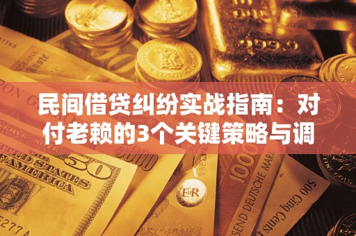 北京民间借贷纠纷实战指南：对付老赖的3个关键策略与调解盲区解析