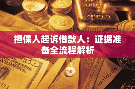 北京担保人起诉借款人：证据准备全流程解析