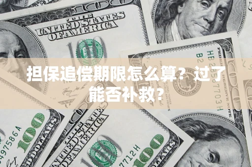 北京担保追偿期限怎么算？过了能否补救？